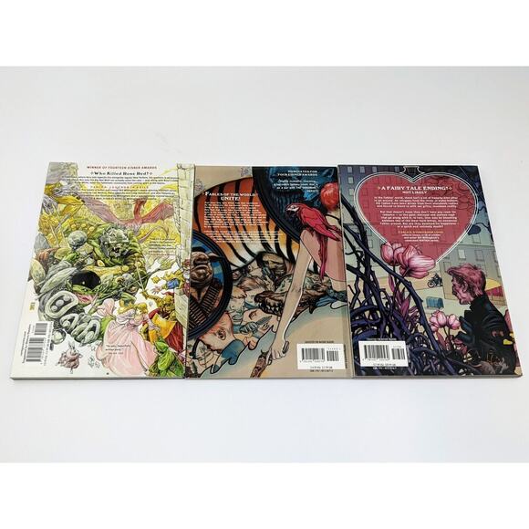 Fables Trade Paperback Lot Vol 1 2 3 New Graphic Novels (DC Comics, Vertigo) - Picture 2 of 2